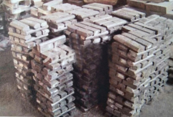 钢坯加热炉耐热滑块生产现场