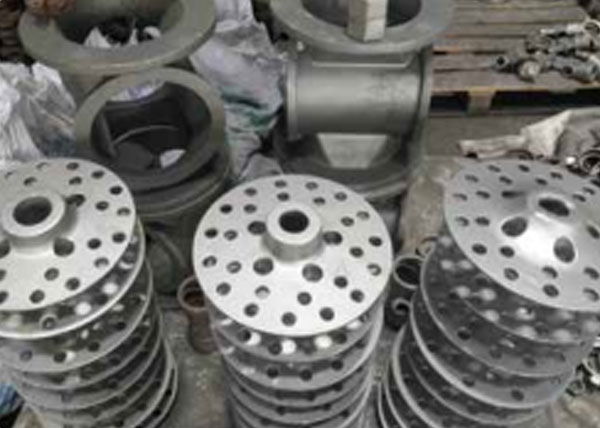 叶轮泵体生产现场